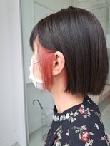 ラフランクリー(la frankly) 20代30代/イヤリングカラー/ミニボブ/ショートボブ