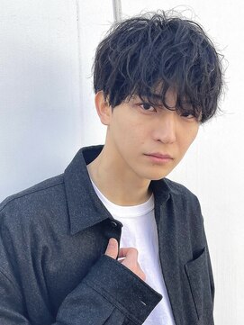 フィフス 原宿(fifth) ツイストスパイラルパーマツーブロック刈り上げメンズマッシュ