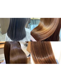 [カット+ハホニコ縮毛矯正\15000]クセを自然に伸ばしてトリートメント後のようなツヤと潤いを実感♪[綱島]
