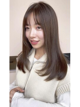 リールヘアー 大野城店(rire hair) 透明感カラー☆ベージュ