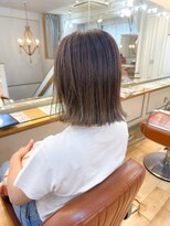 ネオリーブアイム 横浜西口店(Neolive aim)&nbsp;切りっぱなしボブ グラデーションカラー【横浜】K