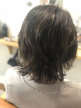 ヘア クリエイト ココカラ(hair create Cocokara) ウルフパーマ