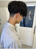 緩めパーマ