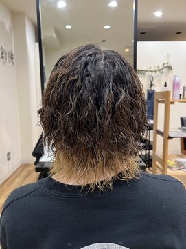 スウェル 千葉店(Swell) - [ ] メンズツイストパーマスパイラルパーマフェード[千葉]