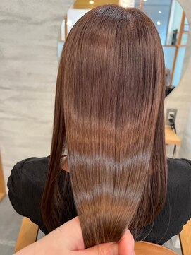 ジーナ 本八幡(Zina) 大人かわいい20代30代40代小顔ショコラベージュ　Zina本八幡