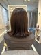 カナエルドットヘア(kanaeru.hair)の写真/髪質やダメージレベルを見極めた施術が人気♪髪の内部から補修して、潤いのある美しい仕上がりに。