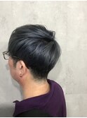 ブルーシルバーカラー