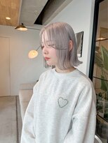 リムレス(LIMLESS)&nbsp;ミルクティーベージュホワイトベージュダブルカラーブリーチ新潟