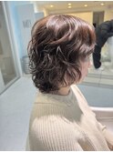 立体感ボリュームアップパーマ