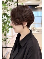 ヨール(YOL)&nbsp;大人可愛いショート/小顔/ハイライト/白髪ぼかし/30代/40代