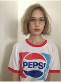 ブロンドニュアンスボブ