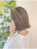 ハイライト/インナーカラー/白髪ぼかし/ハイライト/ショート