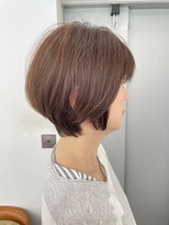 ハーツ(Heart's) 白髪ぼかし/イメチェンヘアスタイル/前髪カタログ/ショートボブ