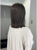 曲がるナチュラルストレート×モカグレージュ