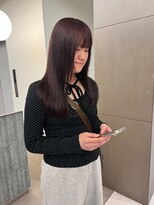 ローレンアオ(LOREN AO)&nbsp;ホワイトグレージュ/デジタルパーマ/チェリーブラウン/矢場町