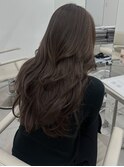 透明感のあるグレージュ♪