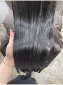 髪質改善ストレート