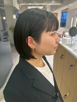 コンティロミー(CONTI ROMMY.) 20代~50代◎似合わせボブカット前髪パッツン黒髪☆髪質改善