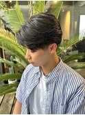 フェザーショート/フェザーパーマ/ニュアンスパーマ/韓国