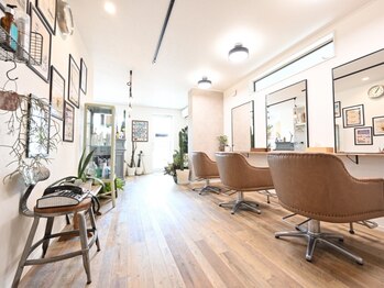 ヘアーサロン レノフ(hair salon RENOFU)の写真/なんでも話しやすい雰囲気が人気のサロン【RENOFU】お子様連れでの来店もOK☆贅沢なひと時を…♪