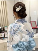 浴衣ヘア