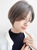 ♪グレージュインナーカラーショートカットショート髪質改善ケア