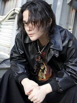 リコ ヘアアンドリラクゼーション 名駅店(LICO HAIR＆RELAXATION)&nbsp;メンズミディアムパーマヘア　名古屋駅/名駅/パーマ/眉毛