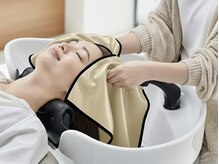 （つるりんタオル）髪にやさしいタオルを使用しております♪