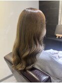 透明感ベージュ/髪質改善トリートメント 