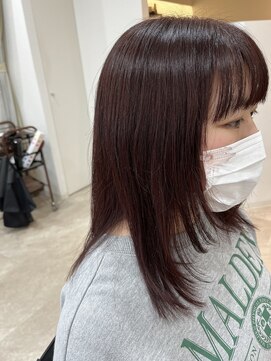 エンタリティリット(entality lit) 暖色カラー×顔周りレイヤー