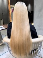 リール 銀座(R'EEL)&nbsp;ブリーチ縮毛矯正/縮毛矯正/髪質改善/前髪/顔まわり