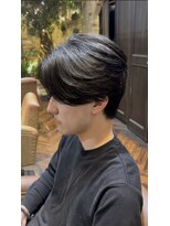 モナン 新宿(Monan)&nbsp;曲がる縮毛矯正 毛流れセンターパート