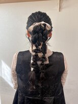 ゼスト 中野店(ZEST)&nbsp;【ZEST中野/イチカ】ポニーテール×編みおろし