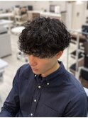 強めシャドウパーマ