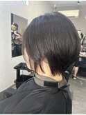 グラデーション　ボブ