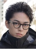 渋谷アクティブショートルーズショートパーマツイストパーマ緩め