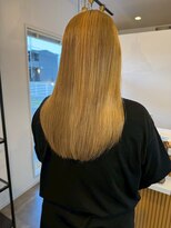 クララジャパン ナベシマ(CLALA JAPAN Nabeshima)&nbsp;髪質改善　縮毛矯正　顔まわり　韓国風　ミディアムレイヤー
