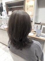 ジャストビューティサンク 上大岡(Just Beauty CiNQ)&nbsp;白髪ぼかしハイライト×ミントベージュで叶える大人透明感カラー