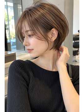 FRAMES 南浦和店【11月6日OPEN（予定）】 南浦和ショートボブ◎髪質改善カラー透明感スタイル20代30代40代