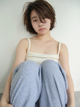 プフ 伏見(puf) ＜puf＞ナチュラルゆるショートボブ