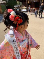 美容室 フォーリア Foglia 七五三アレンジ☆
