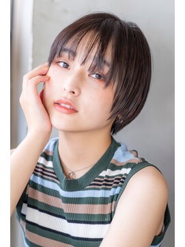 レニーバイエース(LANY by ACE) 【LANY 横浜】シースルーバング×ラベンダーブラウン