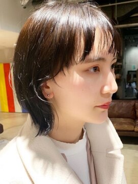 ノラキチジョウジ(NORA KICHIJOJI) 大人ウルフボブカット#ウルフカット#レイヤーカット