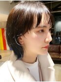 大人ウルフボブカット#ウルフカット#レイヤーカット
