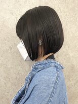 エリマ 調布(elima)&nbsp;ショートボブ/イルミナカラー/大人ショートヘア/ハイライト/黒髪