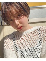 フラミューム たまプラーザ(flammeum)&nbsp;マッシュショート×ライトブラウン【フラミュームたまプラーザ】