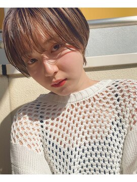 フラミューム たまプラーザ(flammeum) マッシュショート×ライトブラウン【フラミュームたまプラーザ】