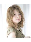 【Lond 橋本】ゆるふわミディアムレイヤー