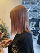 ヘアリゾートユア 新大久保店(hair resort YuA)&nbsp;ホワイトピンク