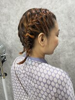 コーパル(copal)&nbsp;個性派モードな編み込みスタイル